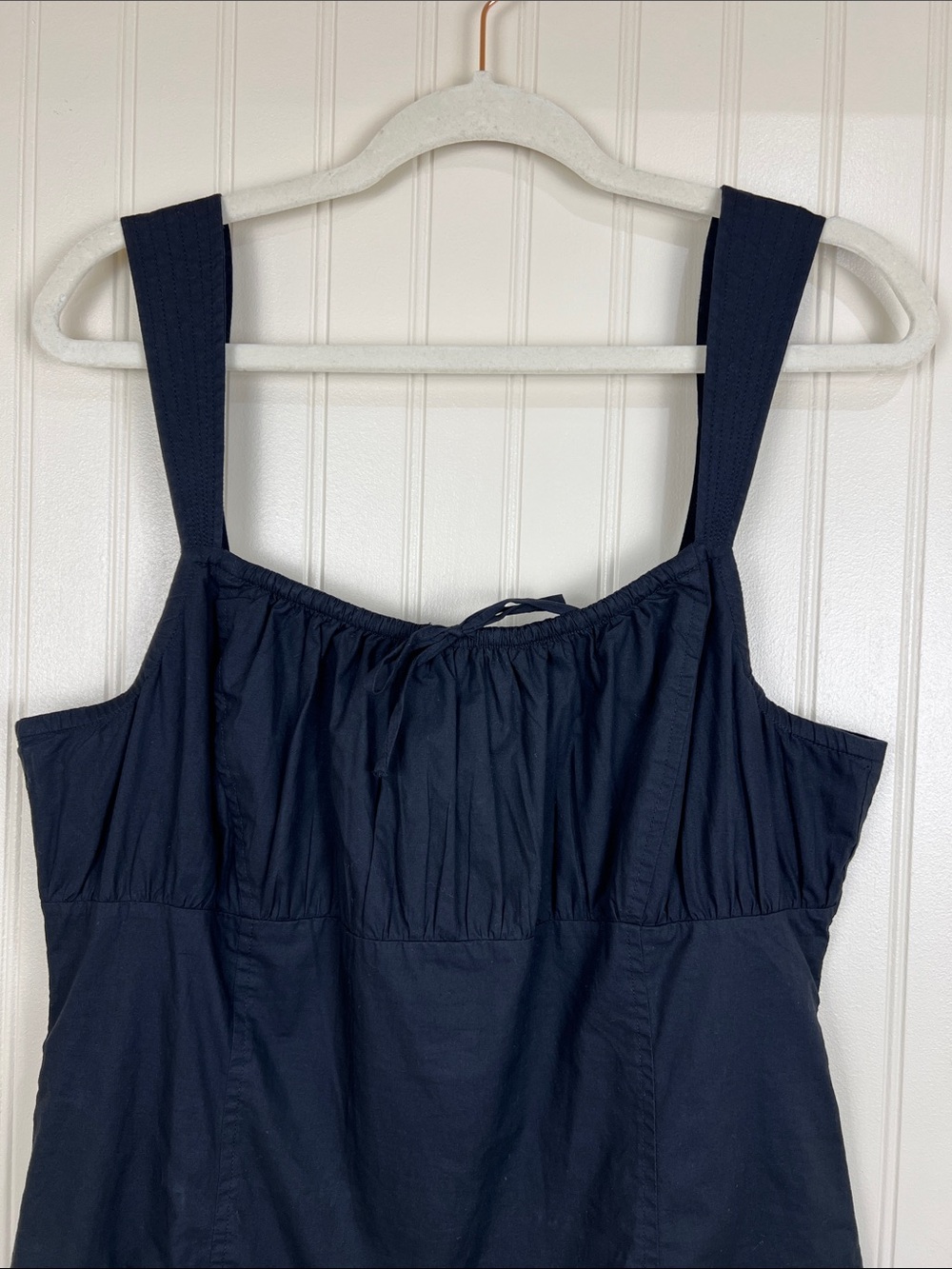 NWT Aritzia Sunday Best 100% Cotton Strudel Poplin Dress Black Size XL - Picture 5 of 12